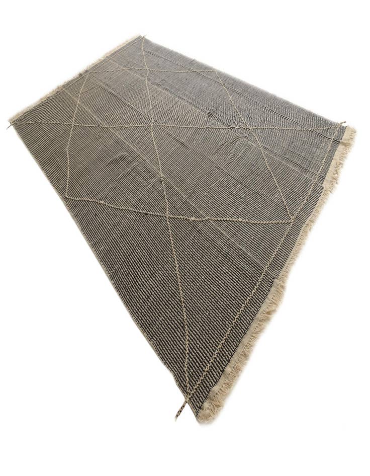 Detail image of  9' 7 x 14' 7  Hand Knotted Moroccan Wool Rug