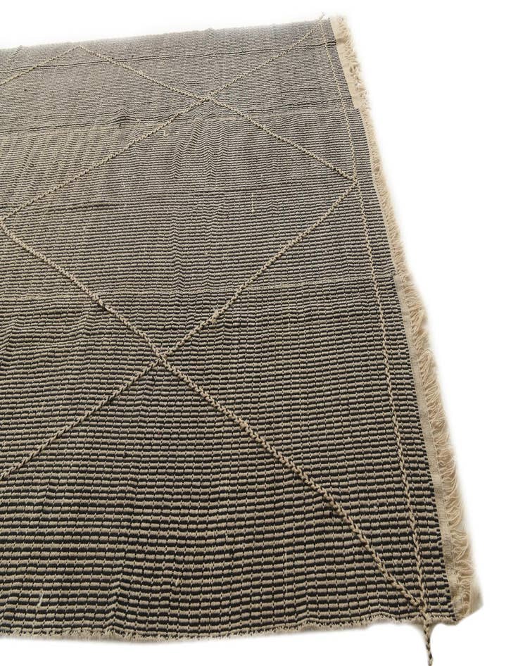 Detail image of  9' 7 x 14' 7  Hand Knotted Moroccan Wool Rug