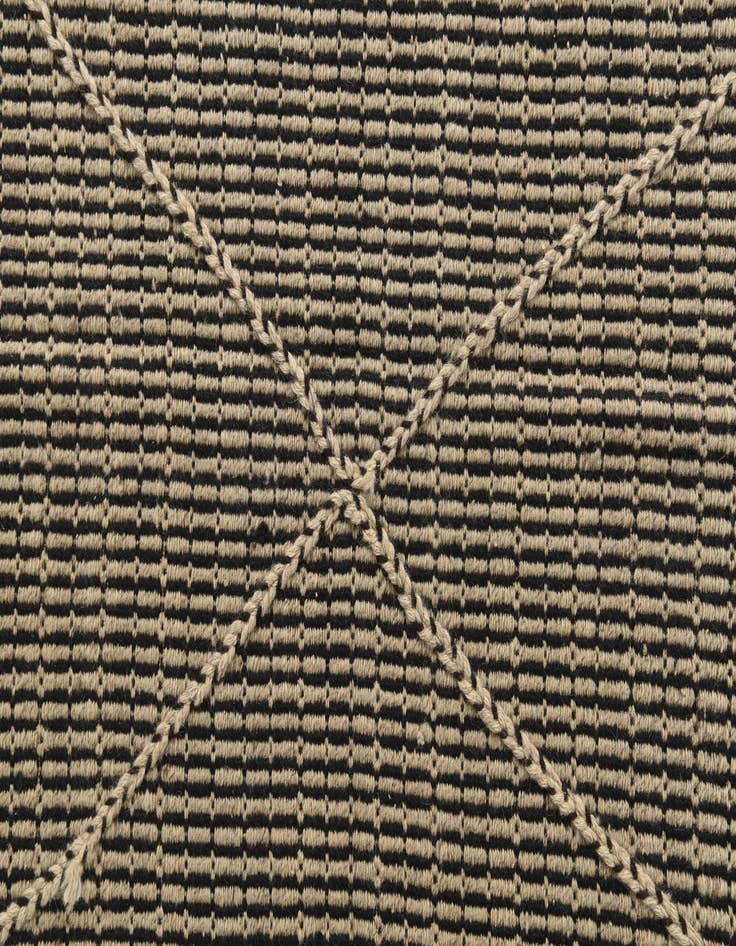Detail image of  9' 7 x 14' 7  Hand Knotted Moroccan Wool Rug