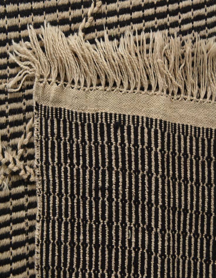 Detail image of  9' 7 x 14' 7  Hand Knotted Moroccan Wool Rug