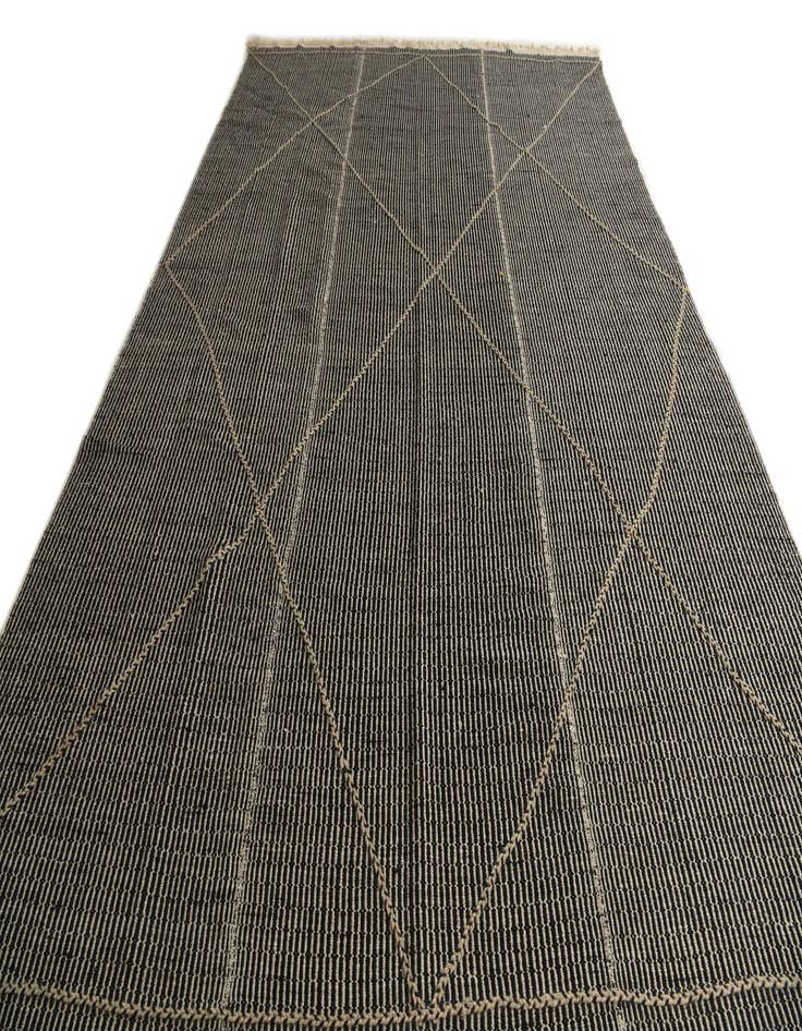 Detail image of  9' 5 x 14' 5  Hand Knotted Moroccan Wool Rug