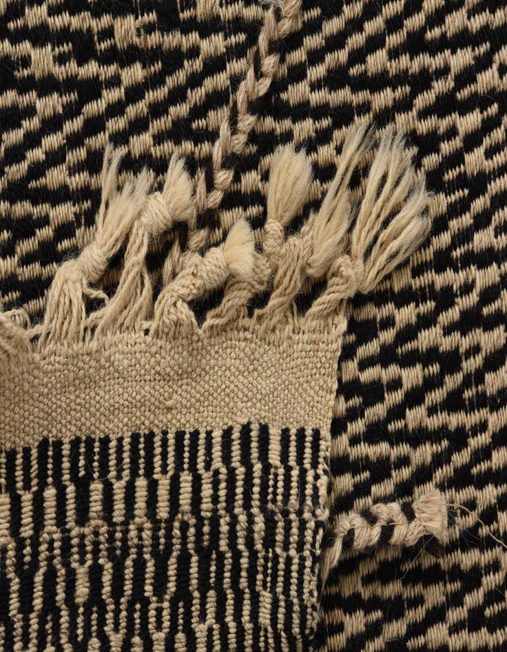 Detail image of  9' 3 x 14' 9  Hand Knotted Moroccan Wool Rug