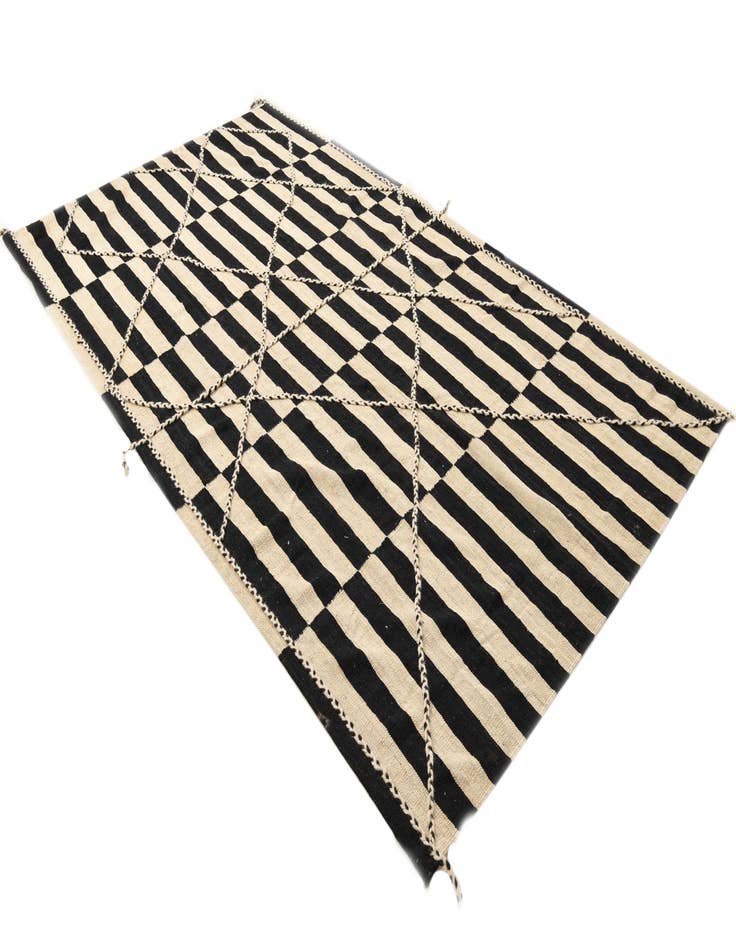 Detail image of  5' 10 x 10' 1  Hand Knotted Moroccan Wool Rug