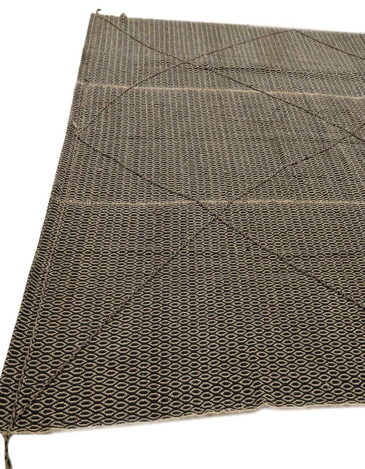 Detail image of  9' 7 x 14' 3  Hand Knotted Moroccan Wool Rug