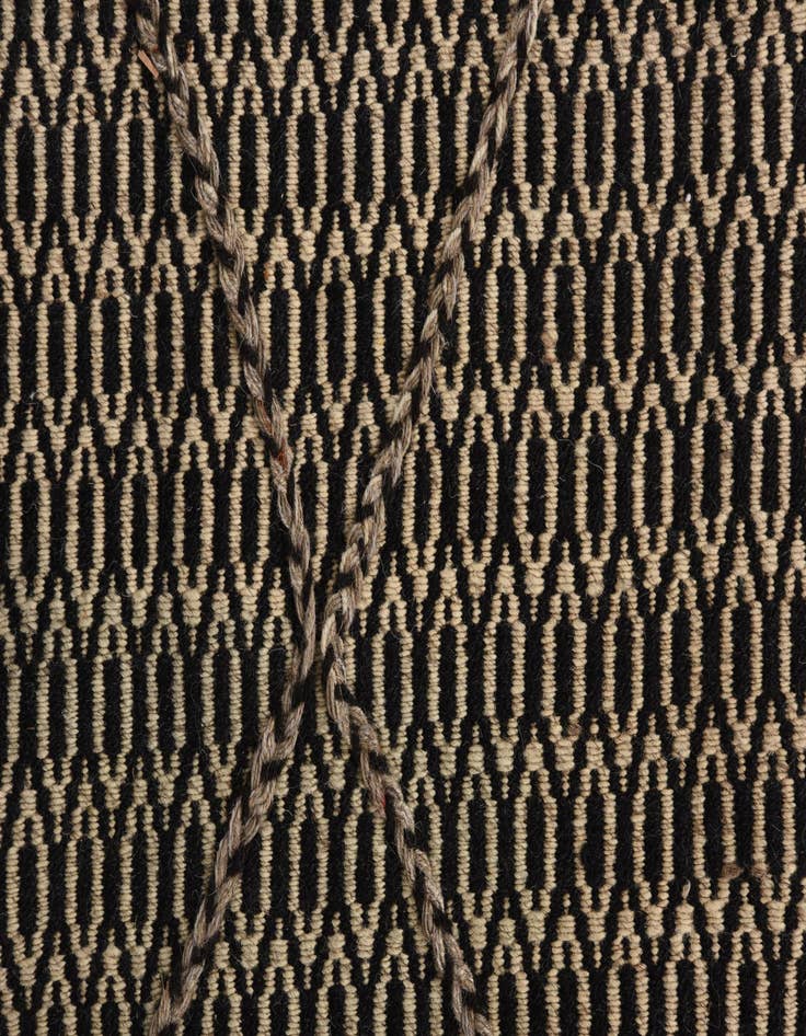 Detail image of  9' 7 x 14' 3  Hand Knotted Moroccan Wool Rug