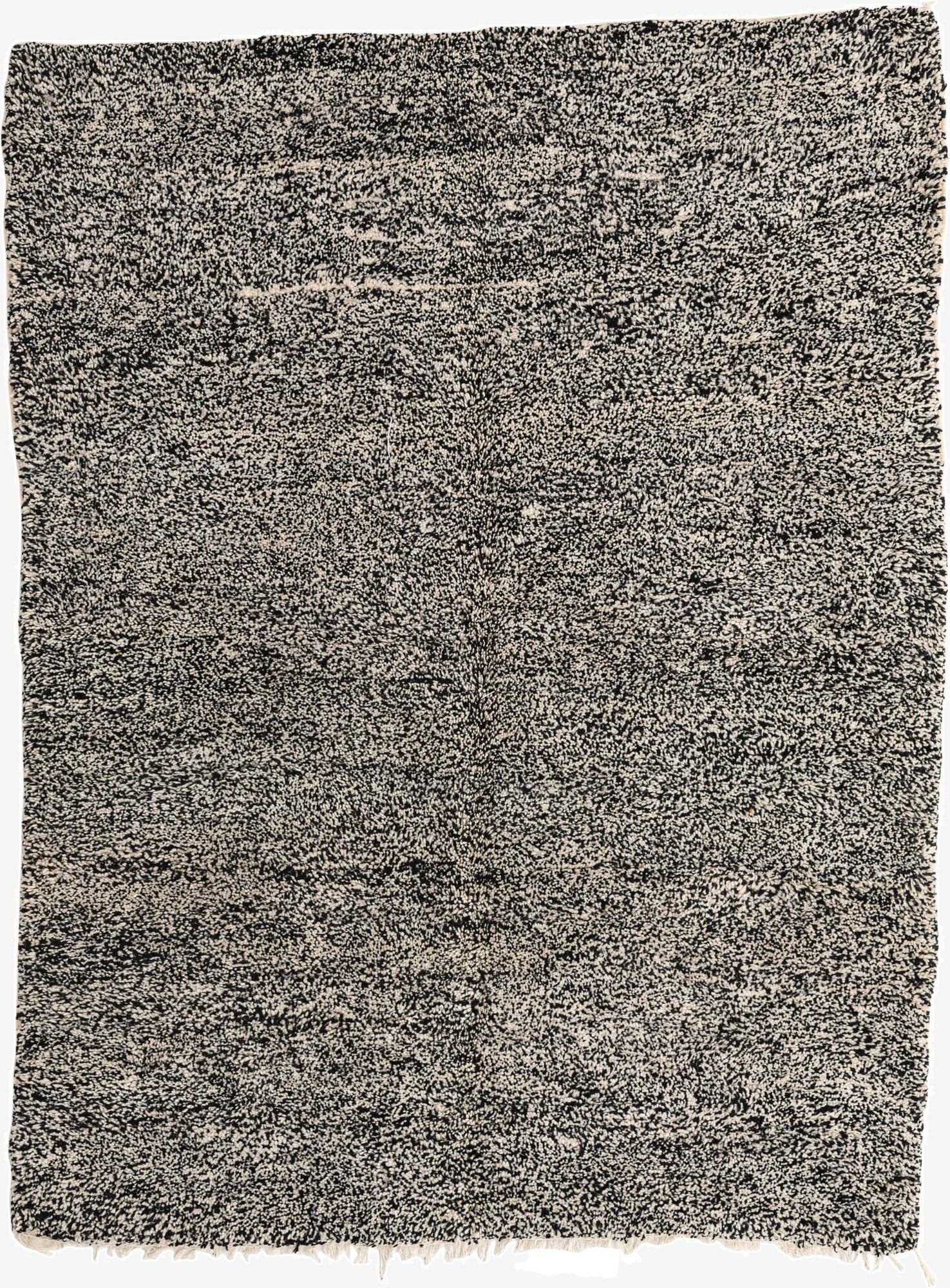  6' 8 x 8' 8  Hand Knotted Moroccan Wool Rug