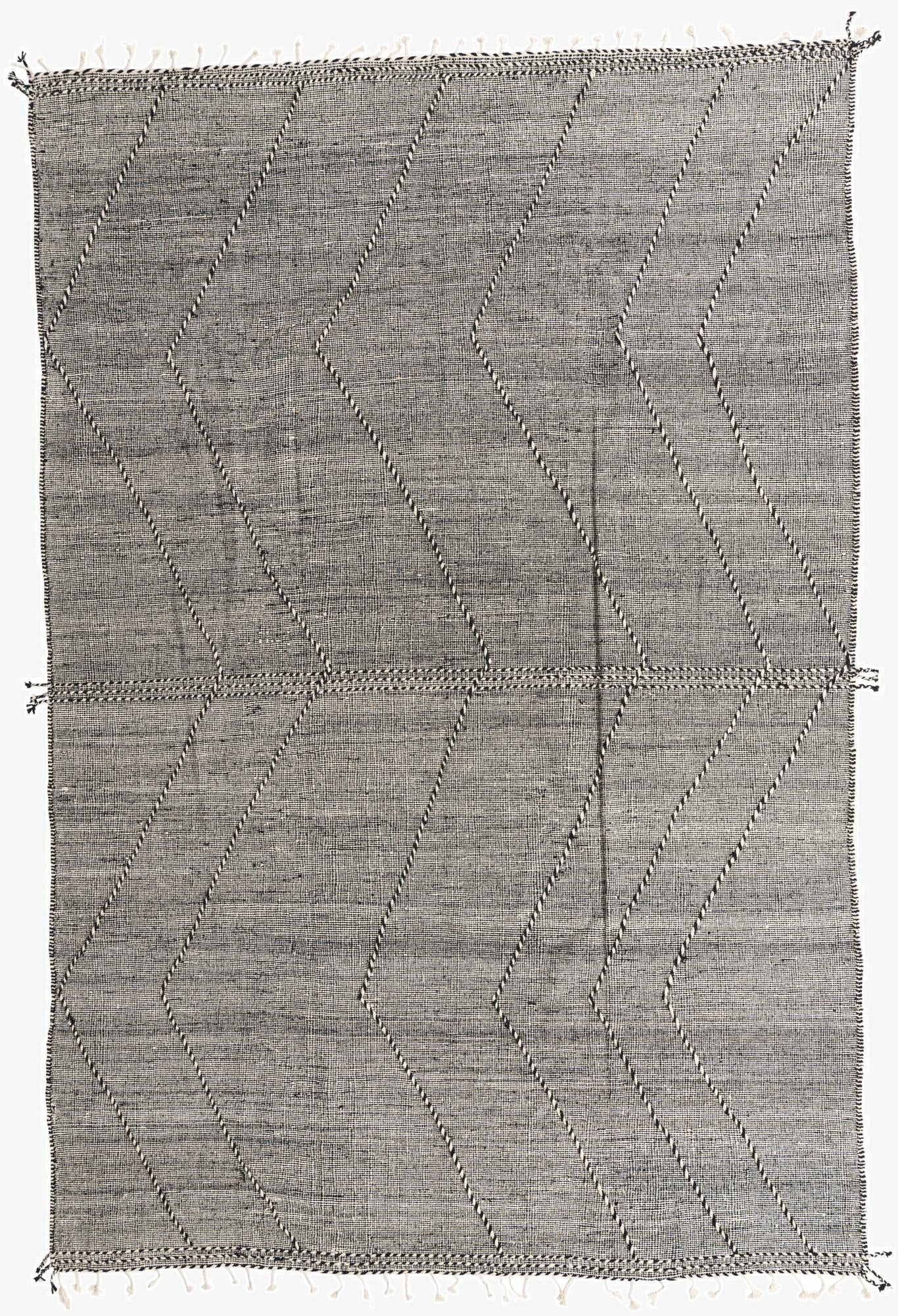  9' 2 x 13' 6  Hand Knotted Moroccan Wool Rug