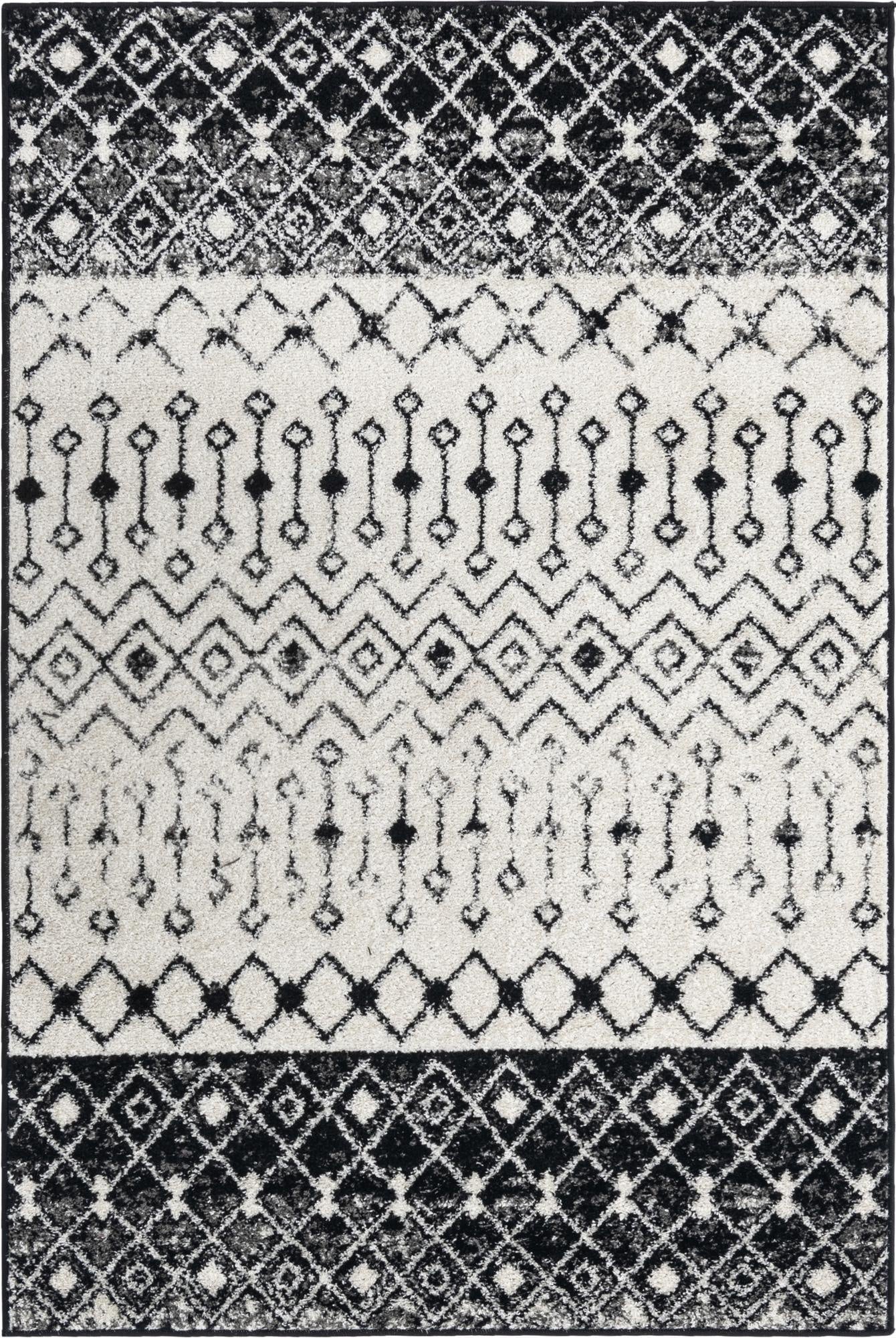  4' x 6' Moroccan Trellis Rug