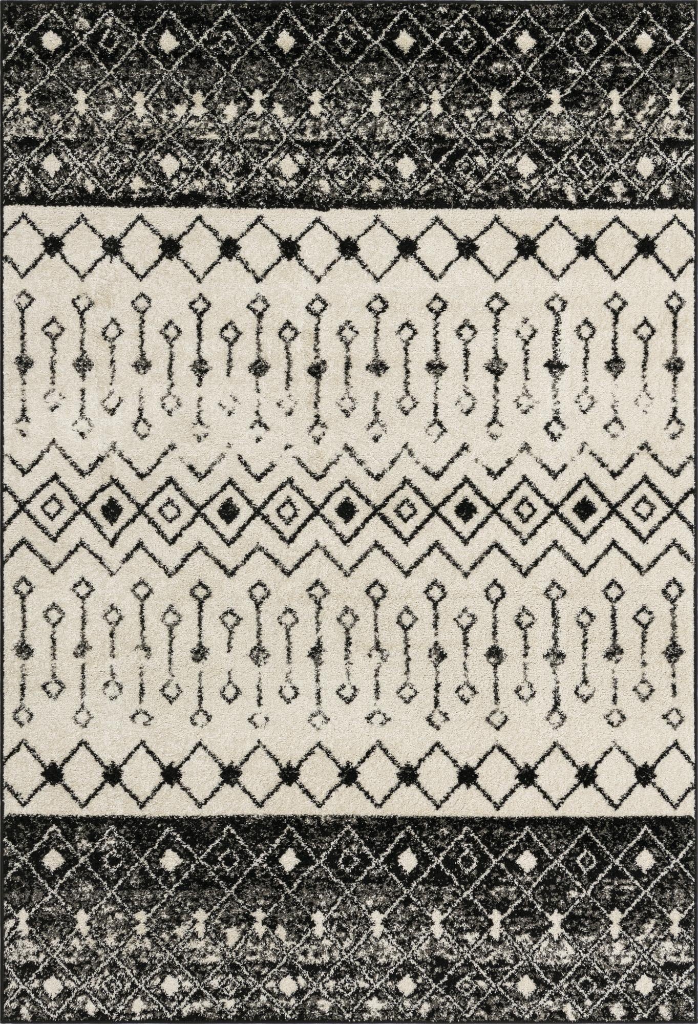  6' x 9' Moroccan Trellis Rug