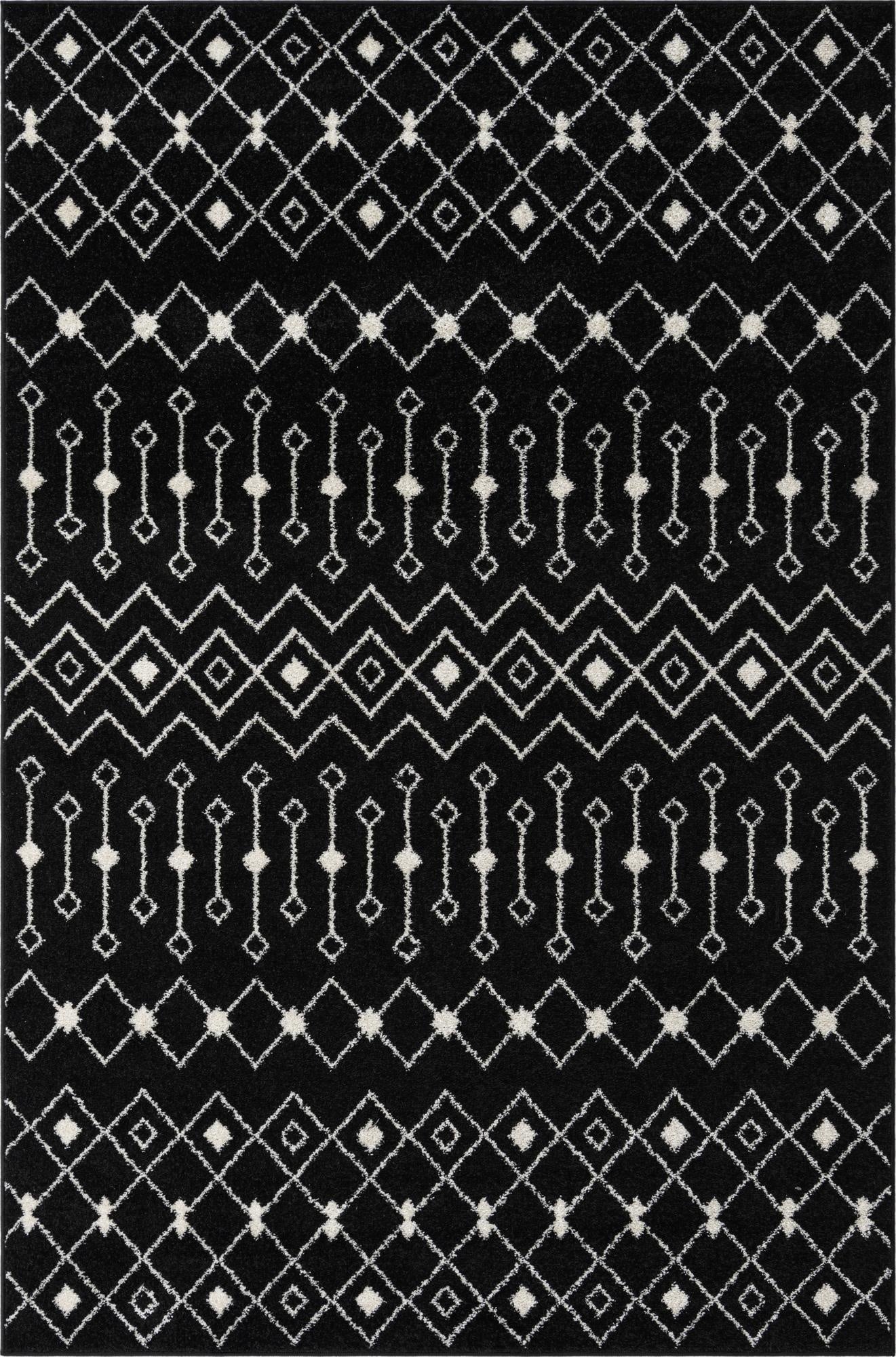  6' x 9' Moroccan Trellis Rug