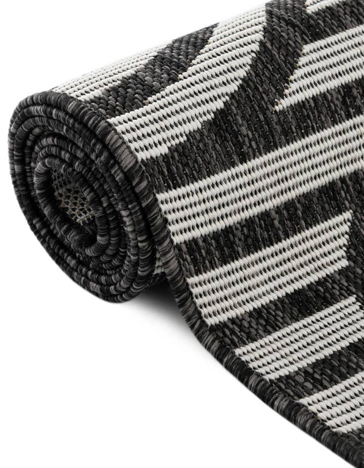 Detail image of  7' 10 x 10'  Washable Modern Indoor / Outdoor Rug