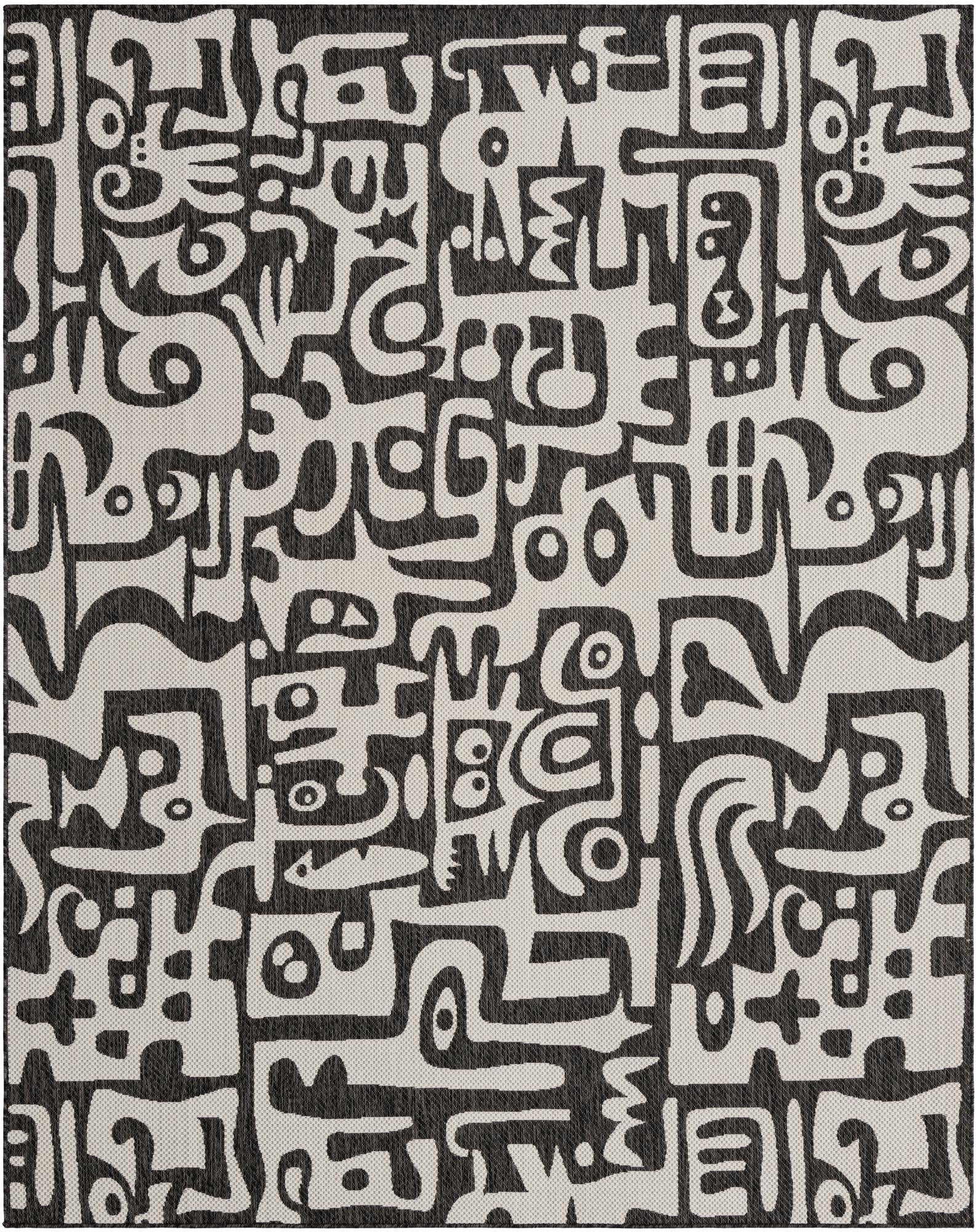 Rug Black and White Swatch link
