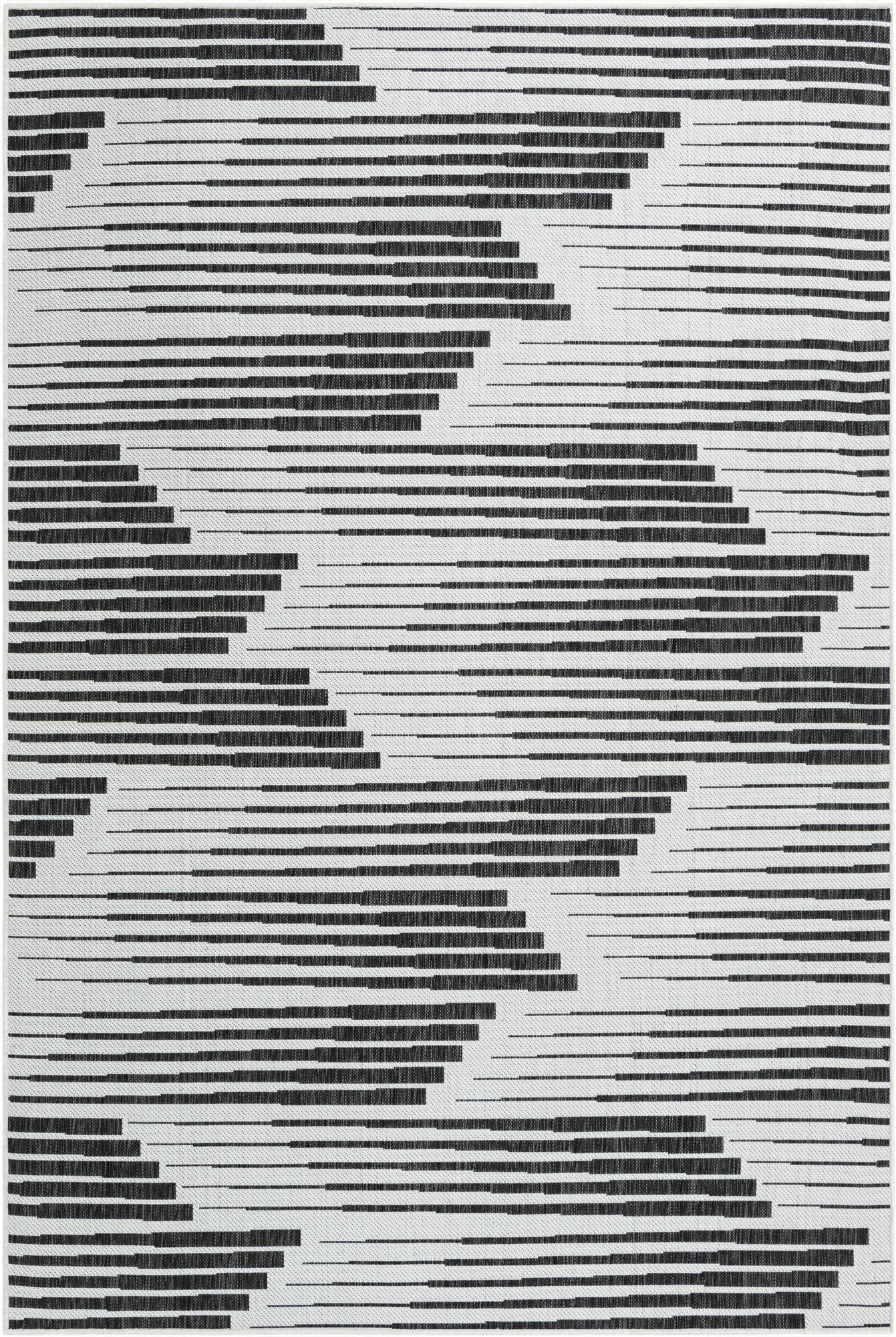  6' x 9'  Washable Modern Indoor / Outdoor Rug