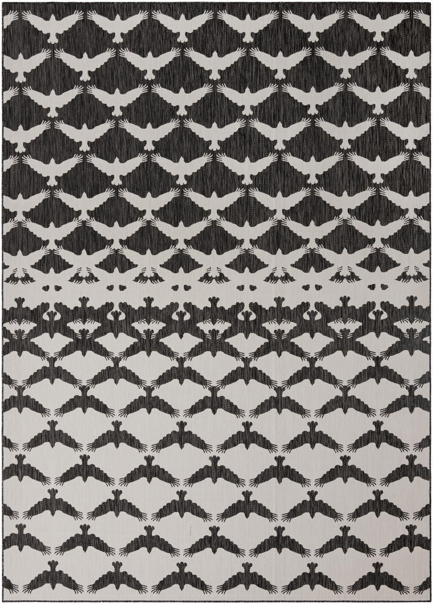  10' x 14'  Washable Modern Indoor / Outdoor Rug