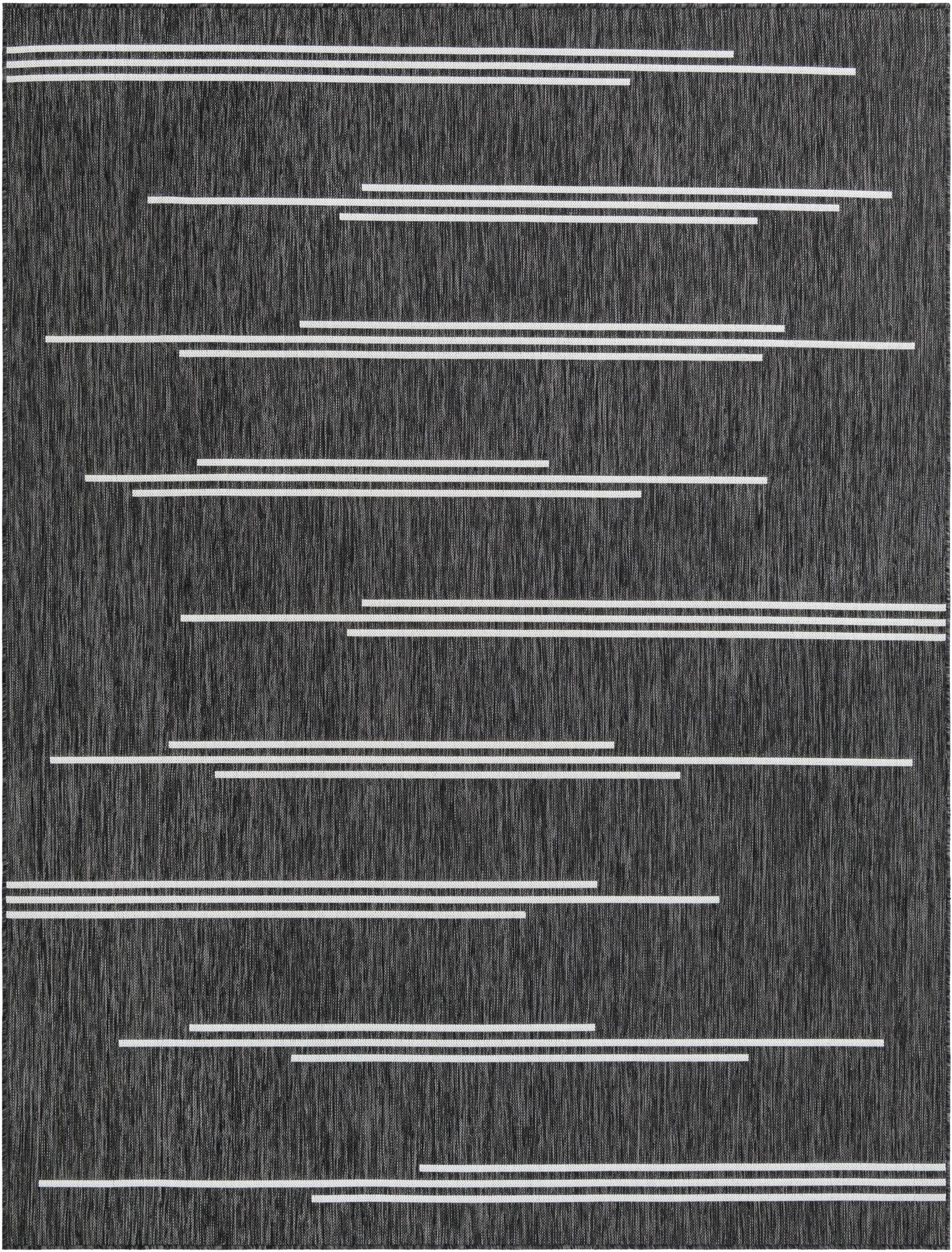  7' 10 x 10'  Washable Modern Indoor / Outdoor Rug