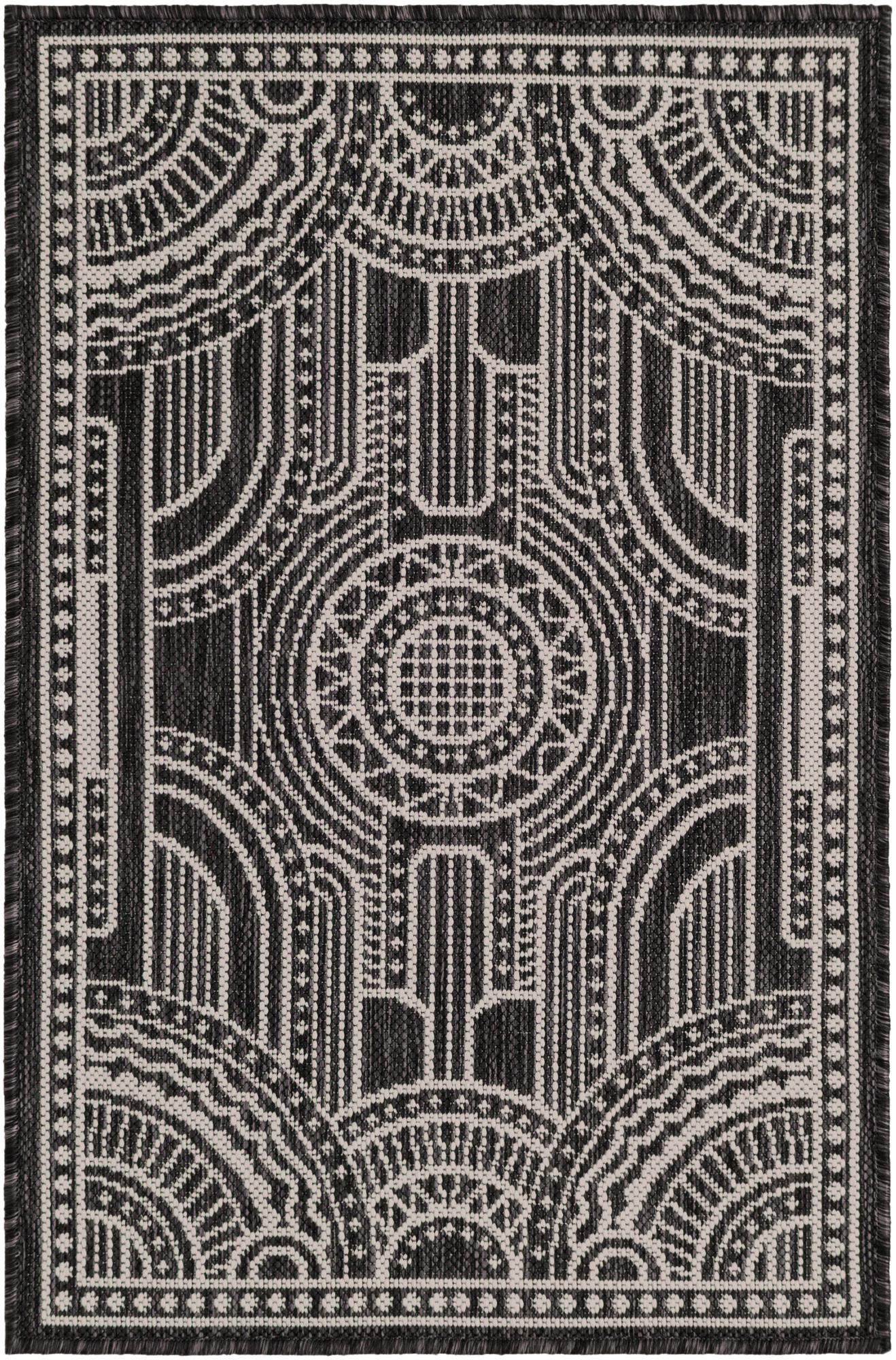 Rug Black and White Swatch link
