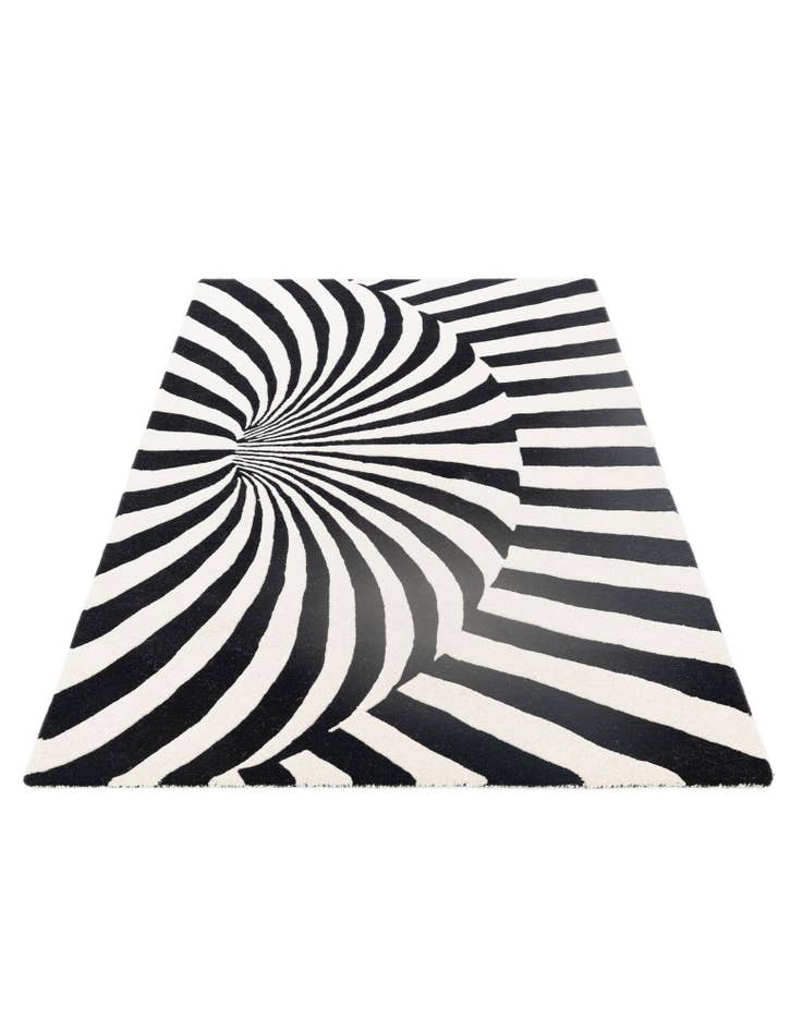 Detail image of  4' x 5' 10 Vortex Wool Rug