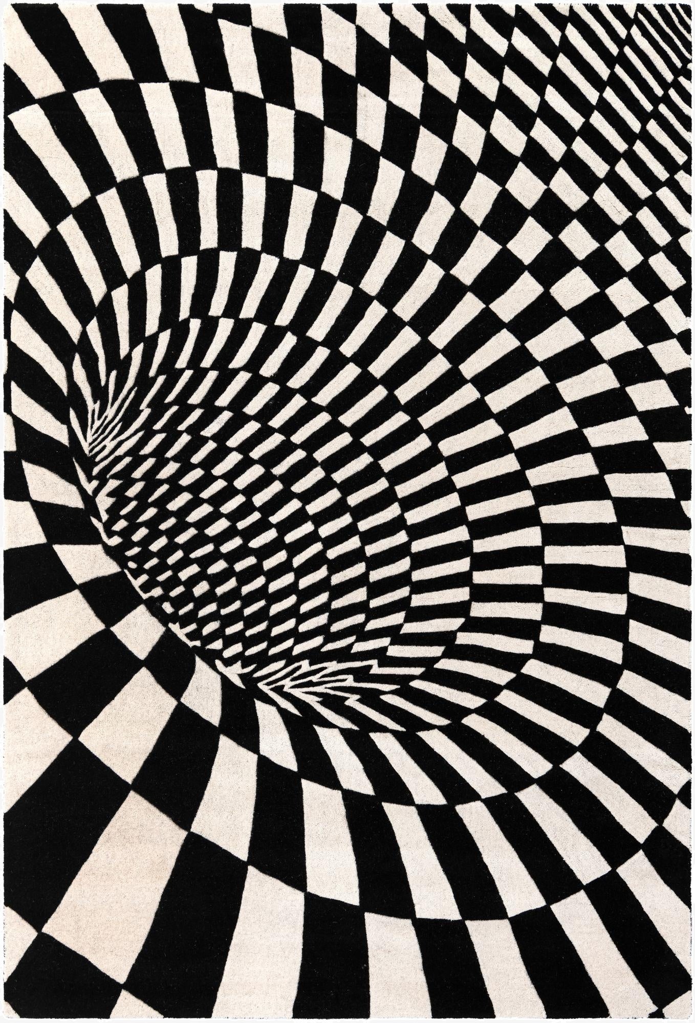  6' 1 x 9' Vortex Wool Rug