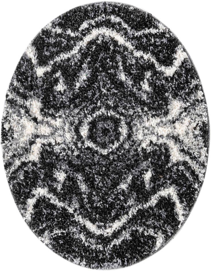 Detail image of  3' 3 x 3' 3 Athena Shag Round Rug