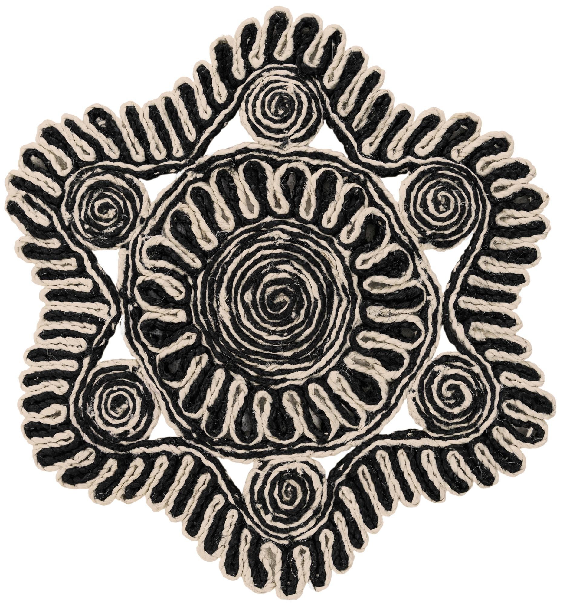 Rug Black and White Swatch link