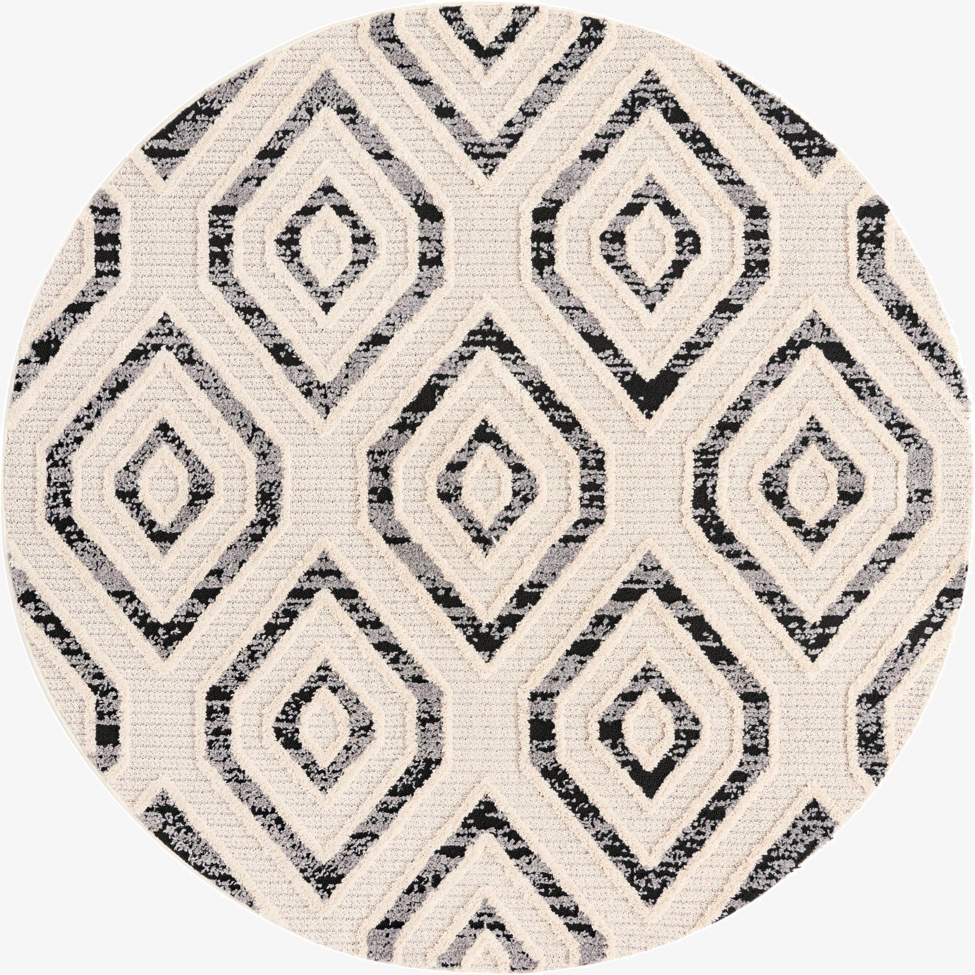  7' x 7' Cherokee Round Rug