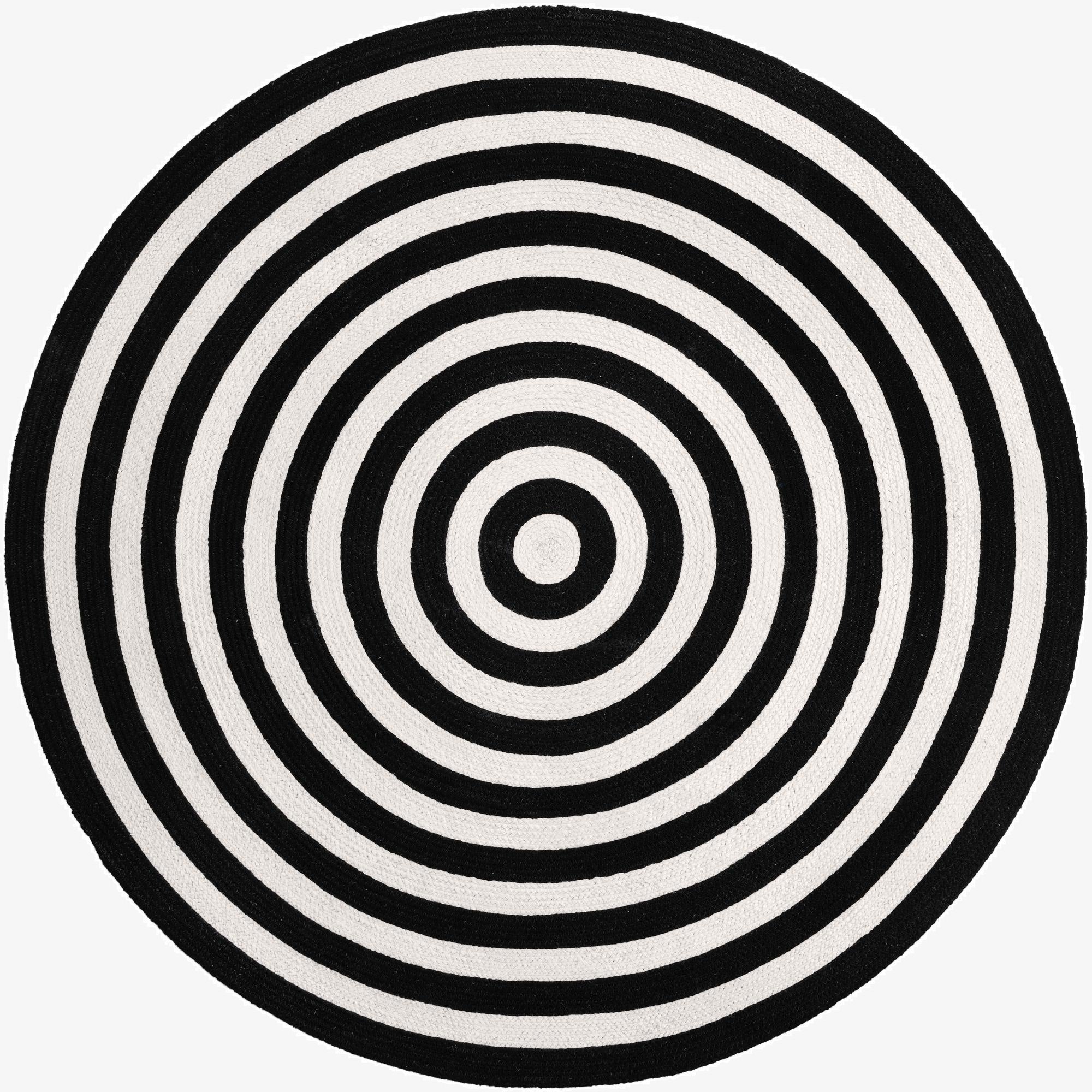 Primary image  5' 3 x 5' 3  Hand Woven Eco Verse   Washable Indoor / Outdoor Round Rug