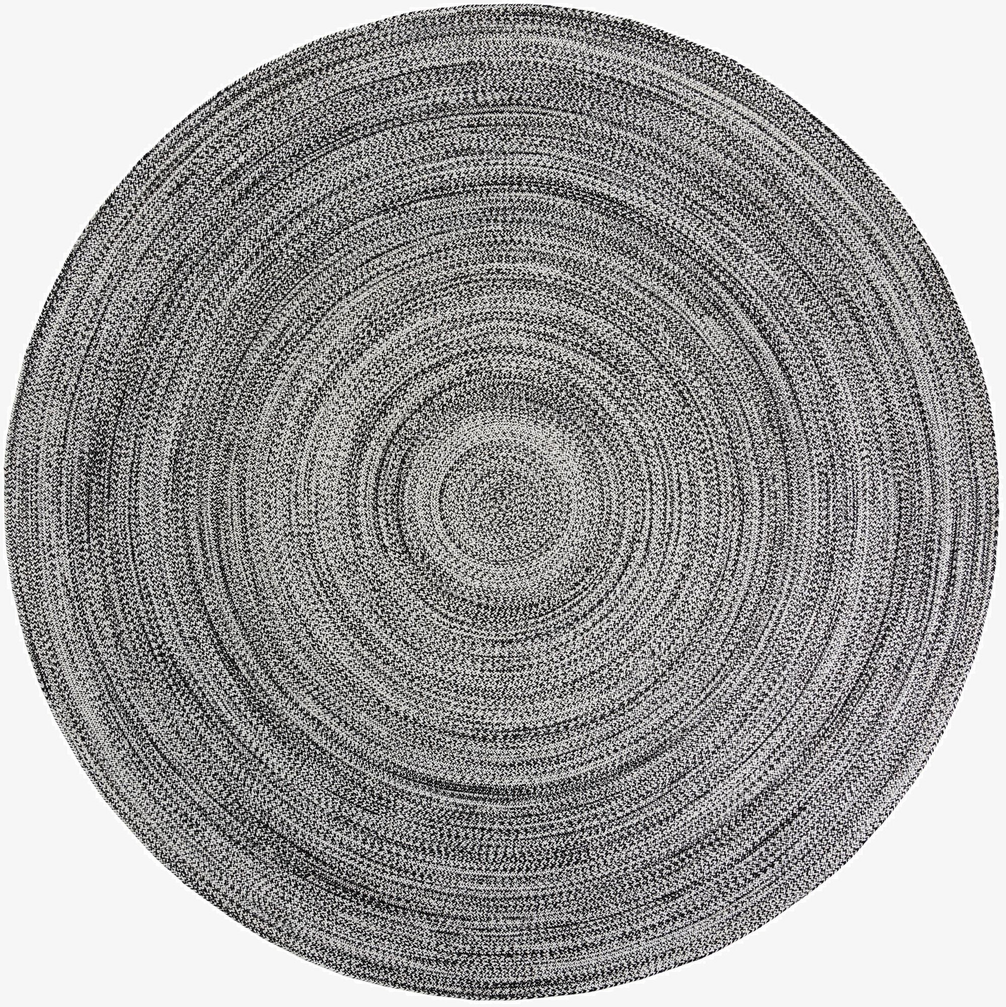  10' x 10'  Hand Woven Eco Verse   Washable Indoor / Outdoor Round Rug