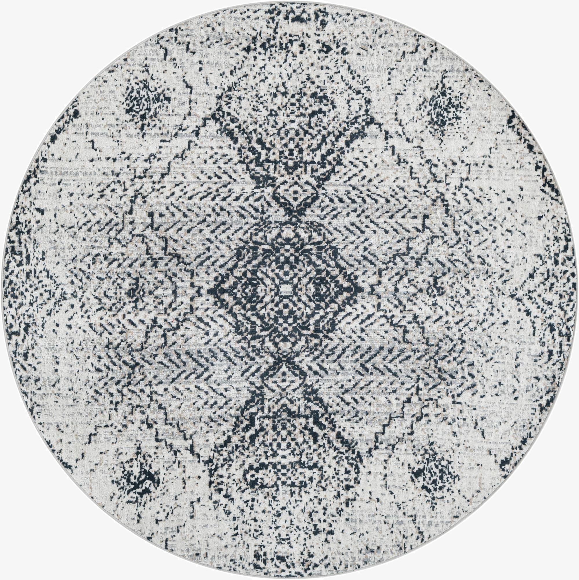  5' 3 x 5' 3 Kamala Washable Round Rug
