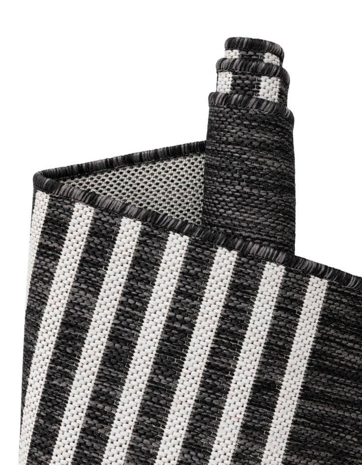 Detail image of  10' x 10'  Washable Modern Indoor / Outdoor Round Rug