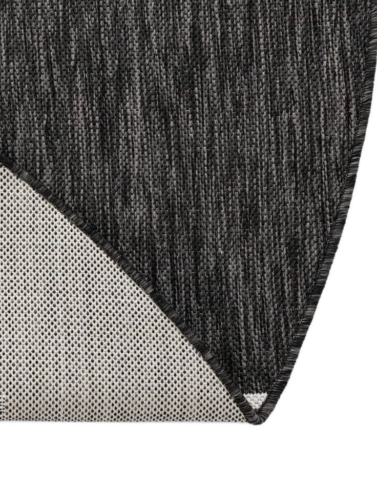 Detail image of  6' x 6'  Washable Modern Indoor / Outdoor Round Rug