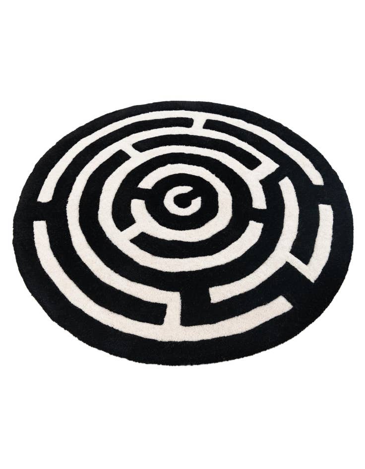 Detail image of  3' x 3' Playtime Kids Wool Round Rug