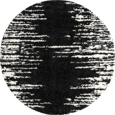  7' x 7' Serenity Shag Round Rug