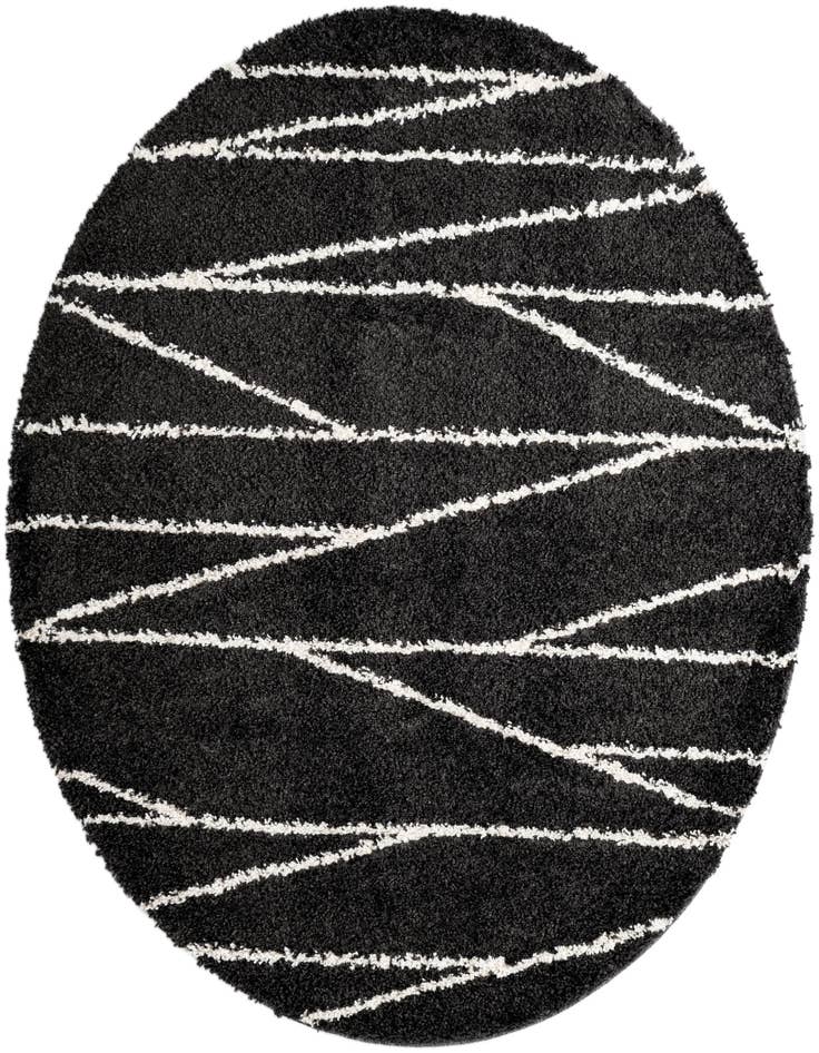 Detail image of  7' x 7' Serenity Shag Round Rug