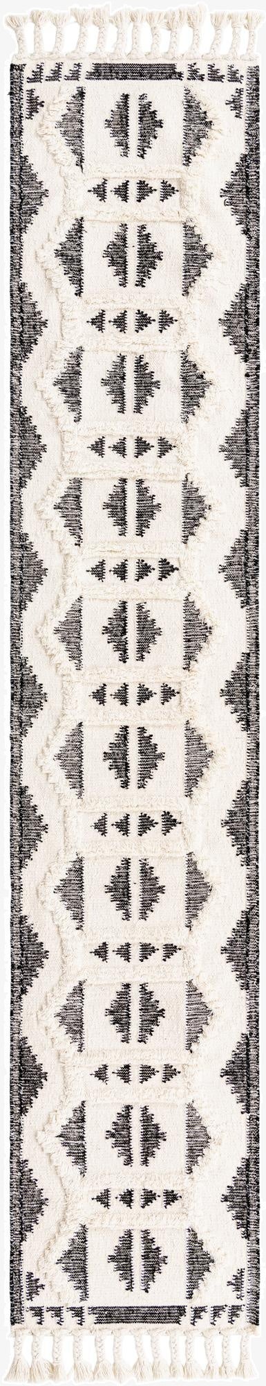  2' 7 x 13' 1  Hand Woven Arizona Wool Runner Rug