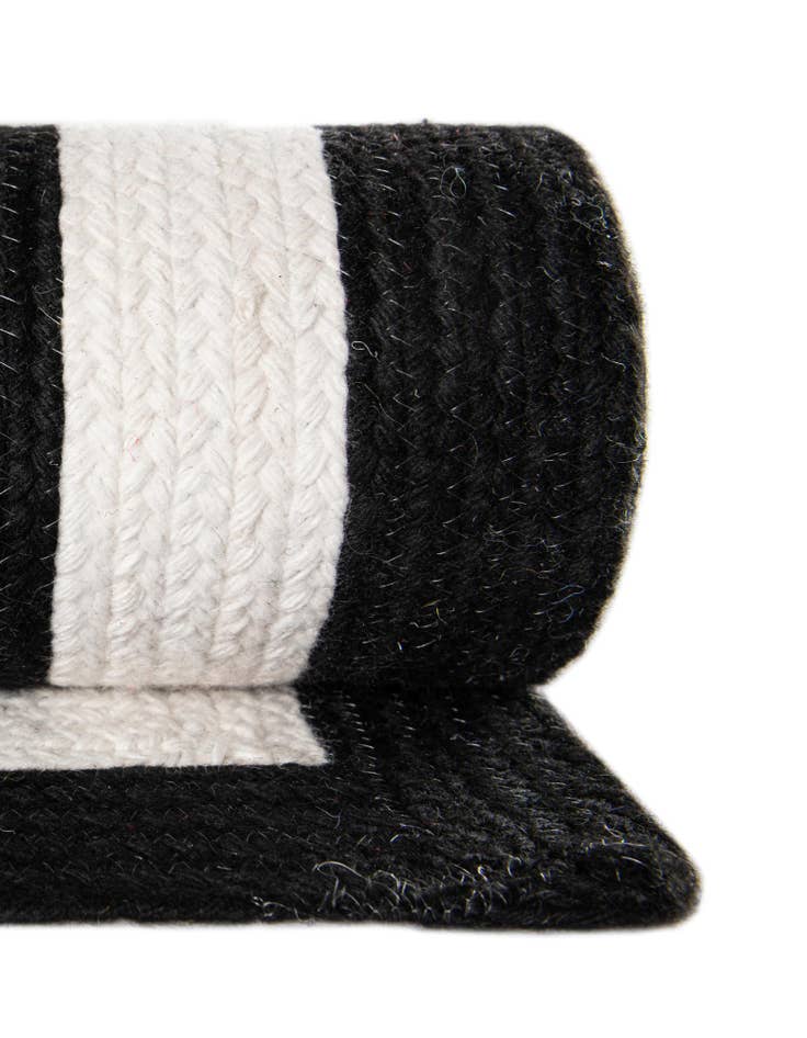 Detail image of  2' x 6' 1  Hand Woven Eco Verse   Washable Indoor / Outdoor Runner Rug