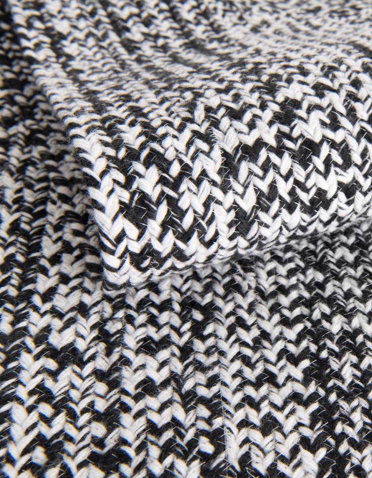 Detail image of  2' x 6' 1  Hand Woven Eco Verse   Washable Indoor / Outdoor Runner Rug