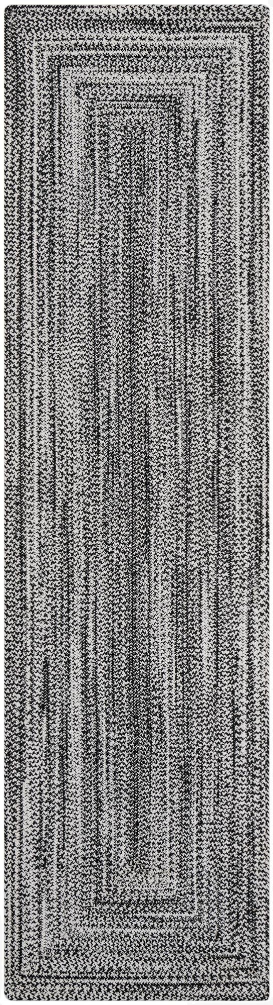  2' 7 x 10'  Hand Woven Eco Verse   Washable Indoor / Outdoor Runner Rug