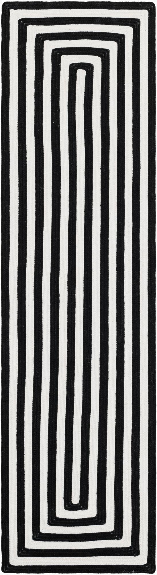 Primary image  2' x 8'  Hand Woven Eco Verse   Washable Indoor / Outdoor Runner Rug