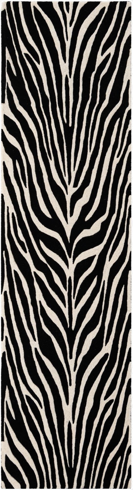  2' 7 x 10' Hand Tufted Safari Wool Runner Rug