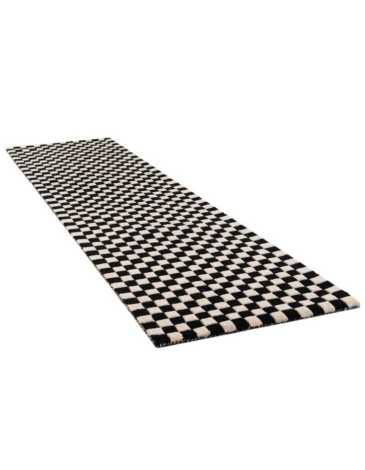 Detail image of  2' 7 x 10' Hand Tufted Wool Runner Rug