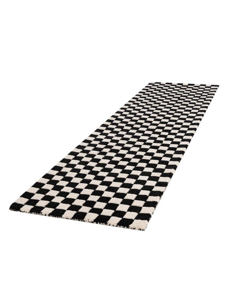 Detail image of  2' x 8' Hand Tufted Wool Runner Rug