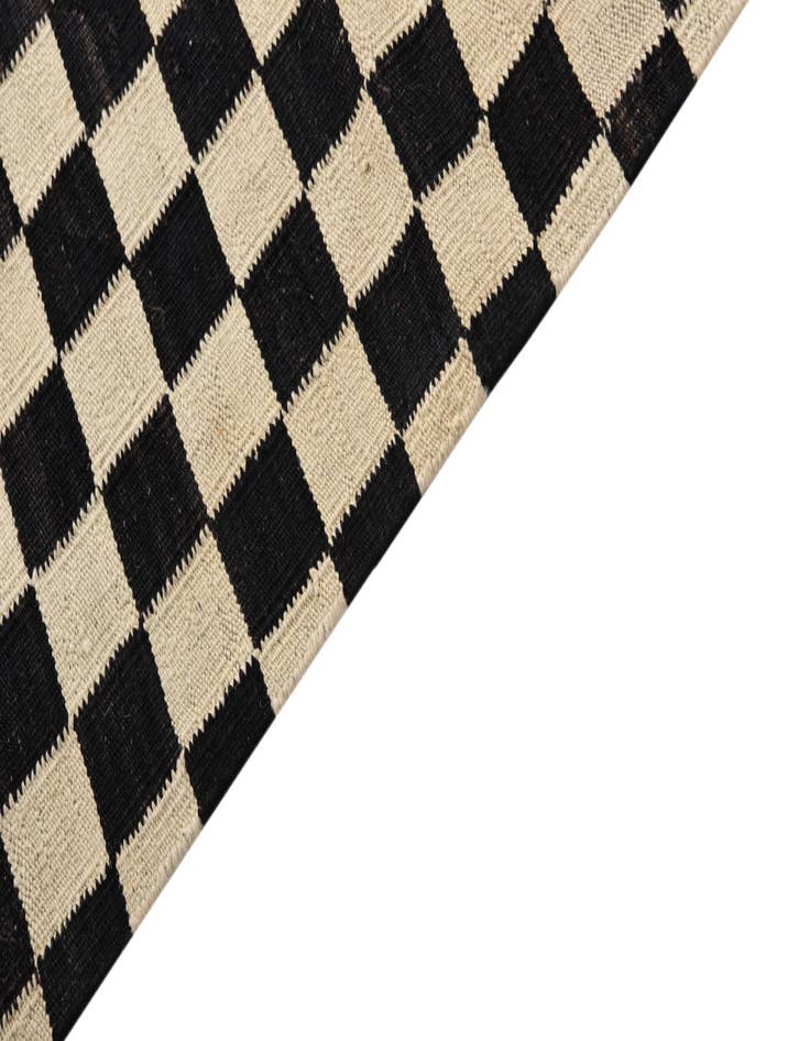 Detail image of  8' 3 x 16' 1  Hand Woven Kilim Modern Wool Runner Rug