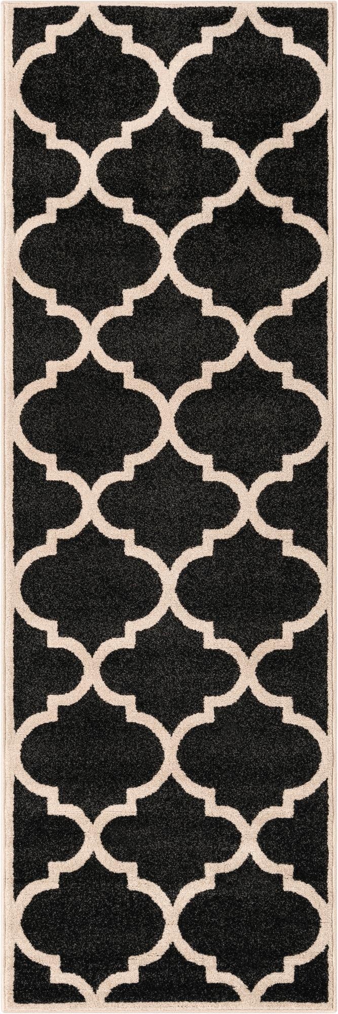  2' 7 x 8' Lattice Runner Rug