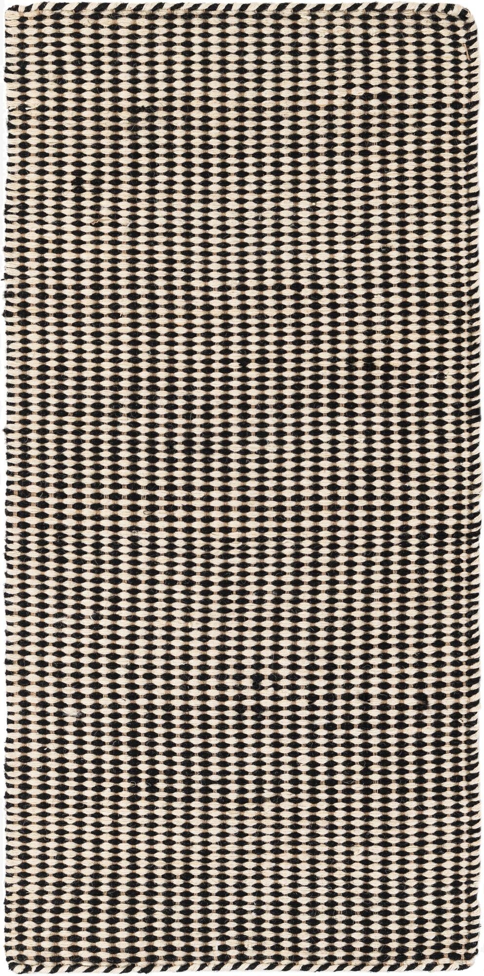  2' x 4' 1  Hand Woven Laurel Handwoven Jute Runner Rug