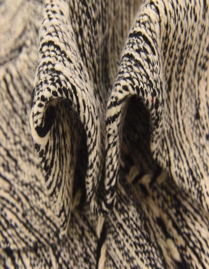 Detail image of  5' 4 x 9' 6  Hand Knotted Moroccan Wool Runner Rug