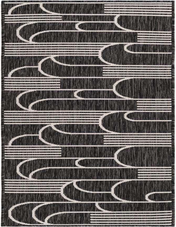 Primary image  2' x 6'  Washable Modern Indoor / Outdoor Runner Rug