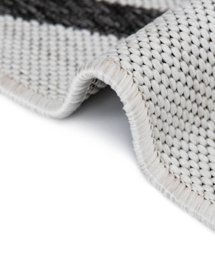 Detail image of  2' x 8'  Washable Modern Indoor / Outdoor Runner Rug