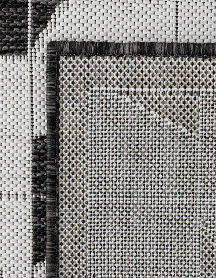 Detail image of  2' 7 x 12'  Washable Modern Indoor / Outdoor Runner Rug