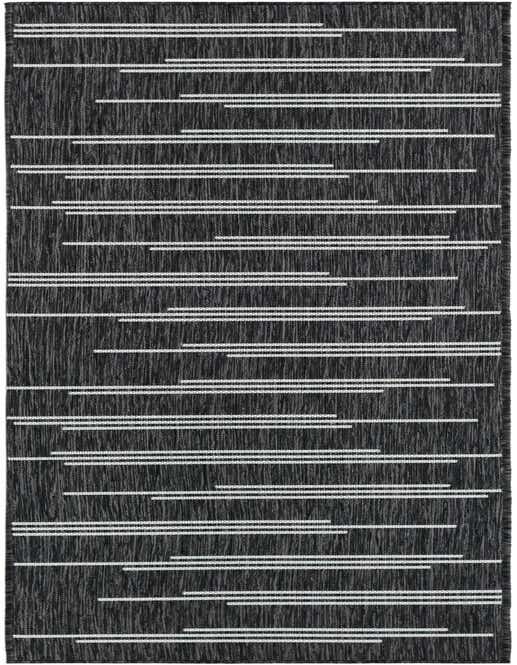 Primary image  2' x 8'  Washable Modern Indoor / Outdoor Runner Rug