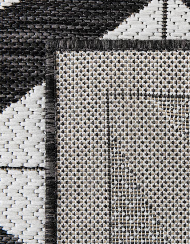 Detail image of  2' x 5' 3  Washable Modern Indoor / Outdoor Runner Rug